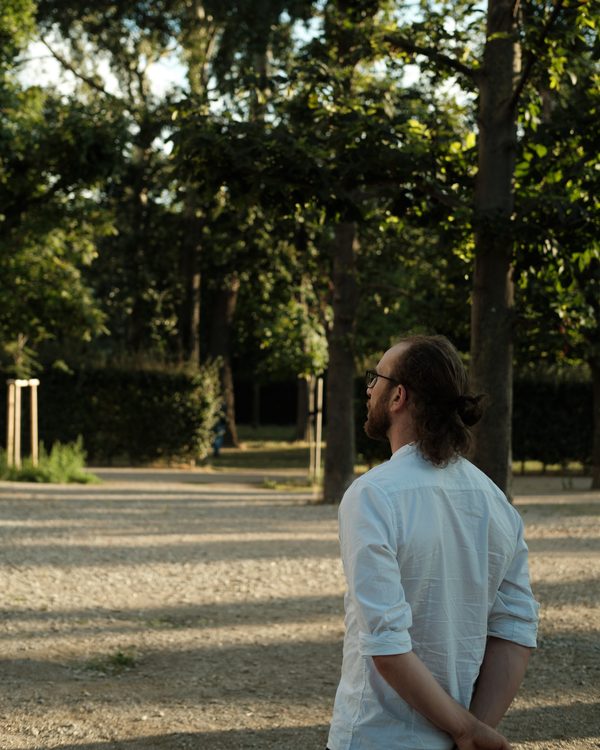 Michael J. Bernstein in the Augarten, Vienna